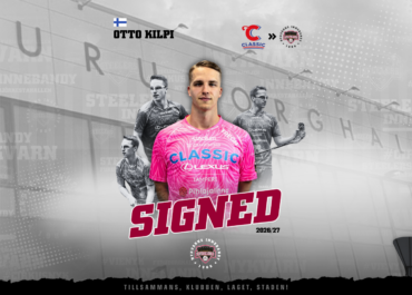 Nykvarns Innebandy fortsätter skriva historia – första spelaren från F-Liiga