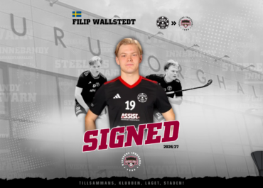 Filip Wallstedt klar för Nykvarns Innebandy!